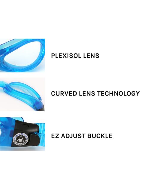 Aqua Sphere Kaiman Goggles - Smoke/Clear/Black