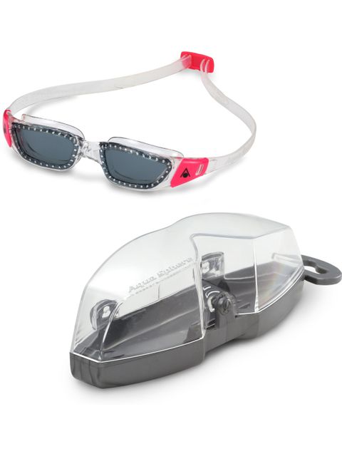 Aqua Sphere Kameleon Ladies Smoke Goggles - Clear & Pink