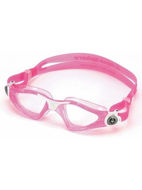 Aqua Sphere Kayenne Junior Goggles - Clear/Pink/White