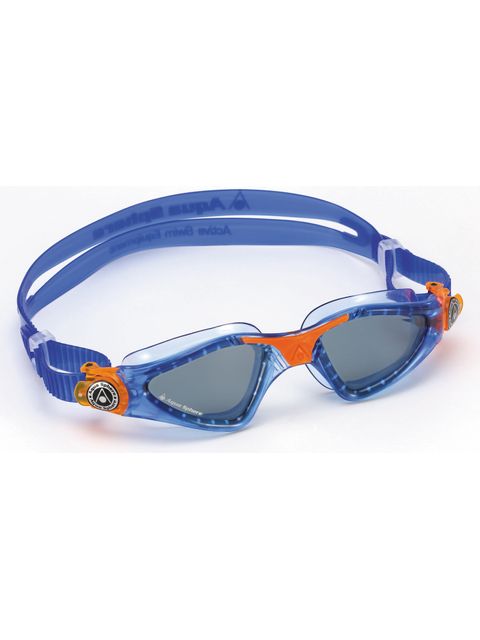 Aqua Sphere Kayenne Junior Smoke Goggles - Blue & Orange
