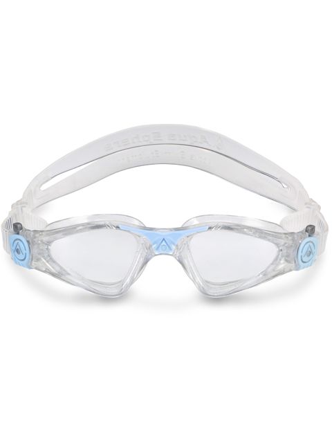 Aqua Sphere Kayenne Compact Clear Goggles - Glitter & Powder Blue
