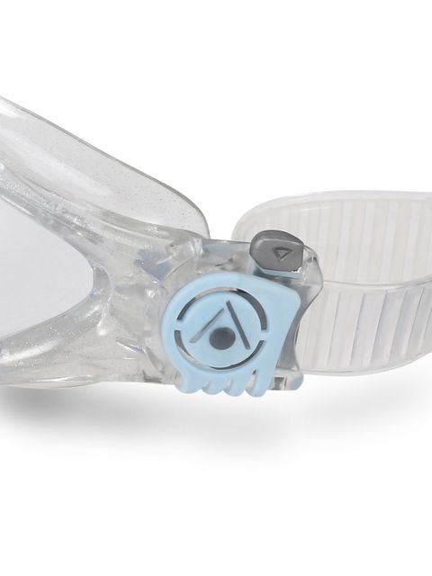 Aqua Sphere Kayenne Compact Clear Goggles - Glitter & Powder Blue