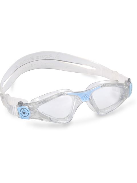 Aqua Sphere Kayenne Compact Clear Goggles - Glitter & Powder Blue