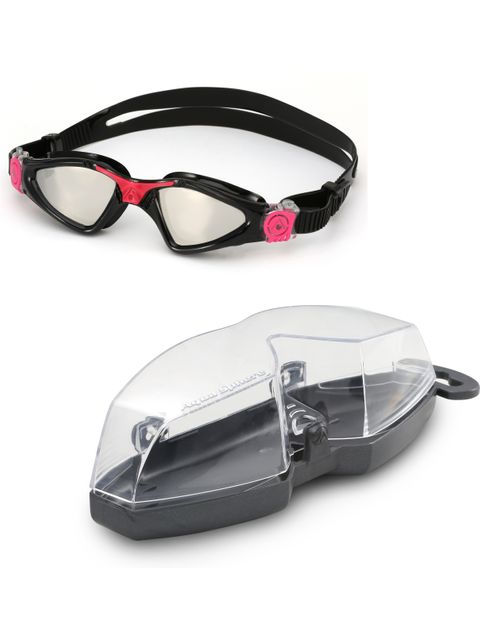 Aqua Sphere Kayenne Ladies Mirror Goggles - Black & Pink