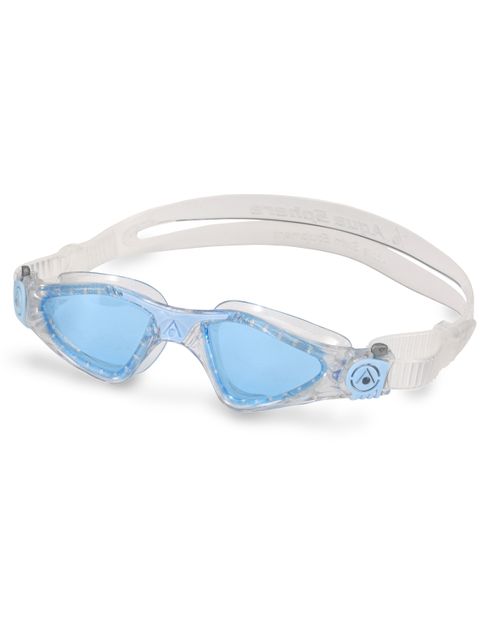 Aqua Sphere Kayenne Compact Tinted Goggles - Glitter & Power Blue