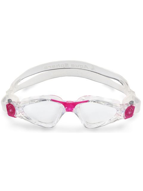 Aqua Sphere Kayenne Compact Clear Goggles - Clear & Fushia