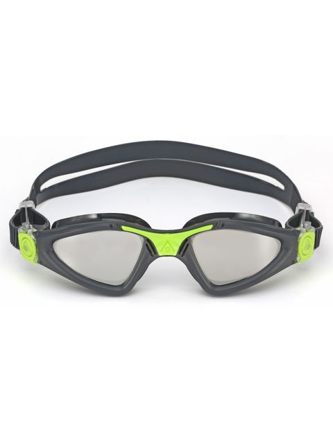 Aqua Sphere Kayenne Mirror Goggles - Grey & Lime