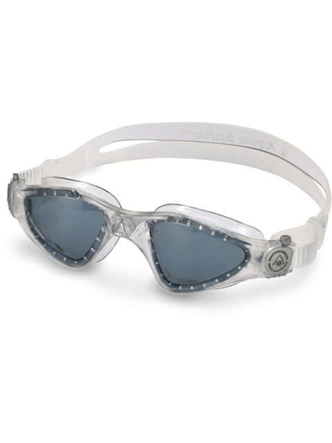 Aqua Sphere Kayenne Smoke Goggles - Clear & Silver