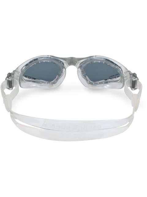 Aqua Sphere Kayenne Smoke Goggles - Clear & Silver