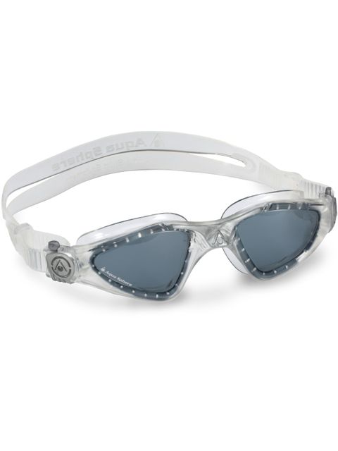 Aqua Sphere Kayenne Smoke Goggles - Clear & Silver