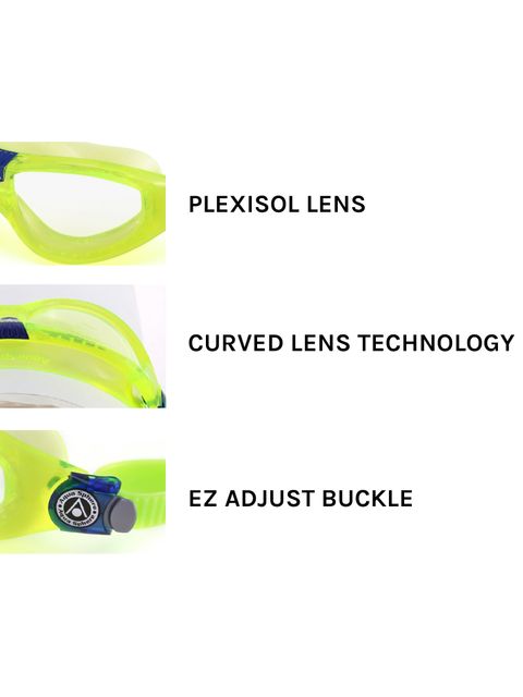 Aqua Sphere Seal Kid 2.0 Swim Mask - Clear/Aqua