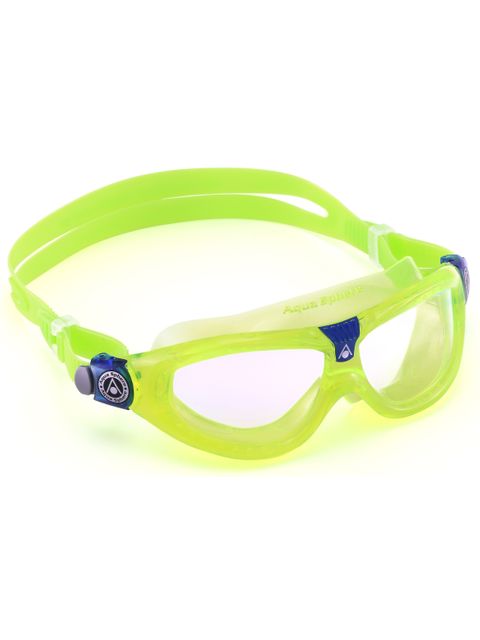 Aqua Sphere Seal Kid 2.0 Swim Mask - Clear/Lime