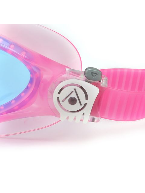 Aqua Sphere Vista Junior Swim Mask - Blue Tint/Pink/White