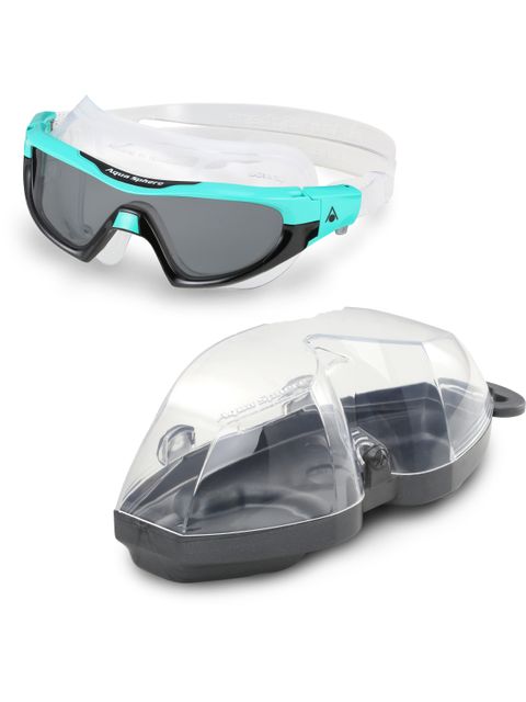 Aqua Sphere Vista Pro Smoke Goggles - Teal