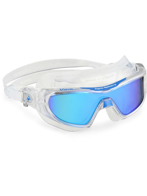 Aqua Sphere Vista Pro Titanium Mirror Goggles - Clear