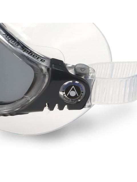 Aqua Sphere Vista Swim Mask - Smoke/Grey/Blue