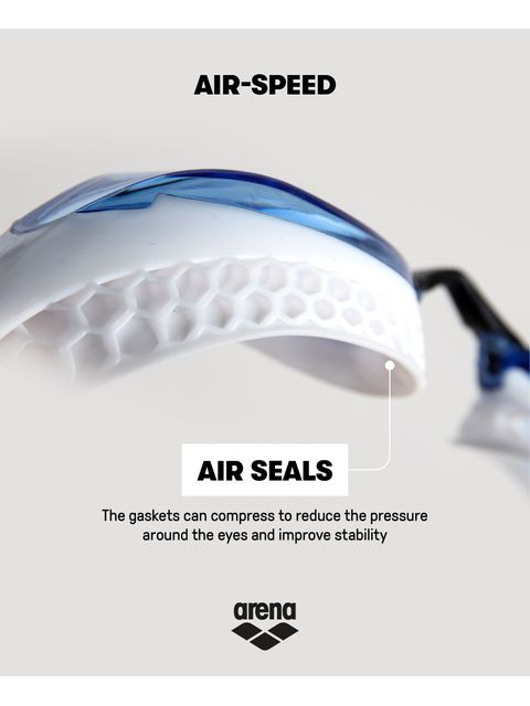 Arena Airspeed Clear Goggles - Clear
