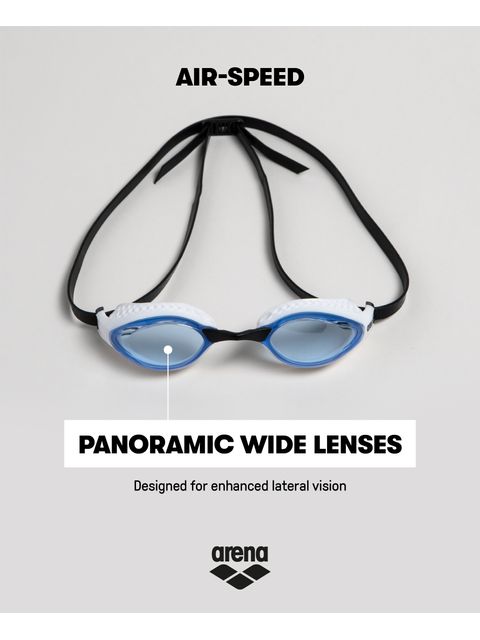 Arena Airspeed Tinted Goggles - White