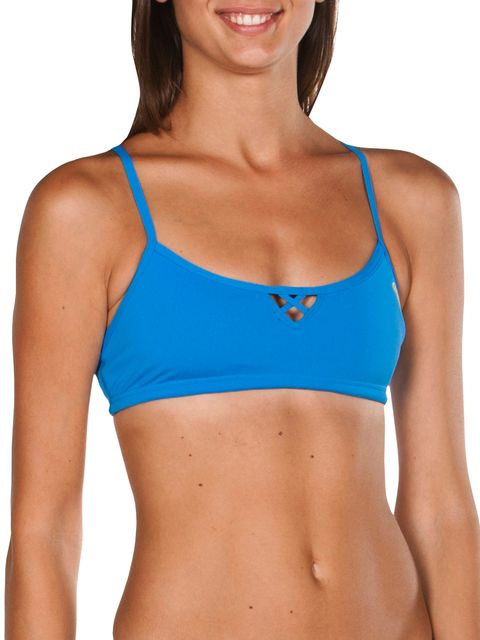 Arena Bandeau Be Pixie Blue Bikini Top