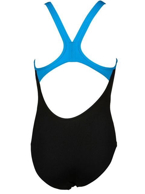 Arena Biglogo Junior Black & Blue Girls One Piece
