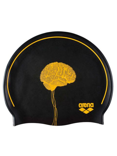 Arena Brain Silicone Swim Cap