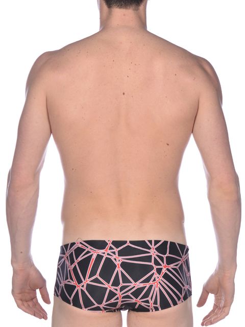 Arena Carbonics Pro Low Waist Black & Red Short