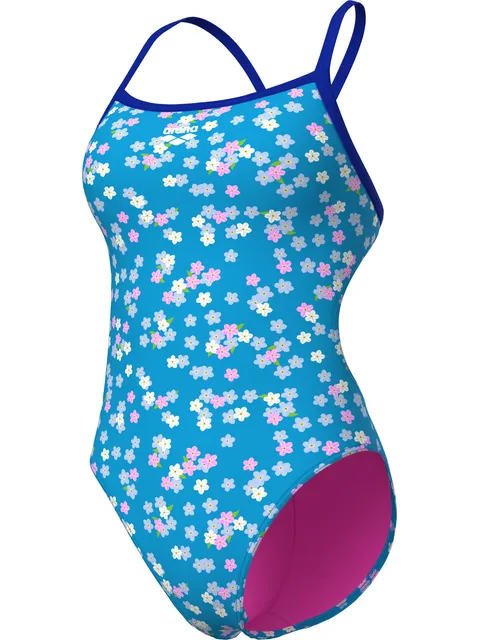 Arena Challenge Back One Piece - Flowers
