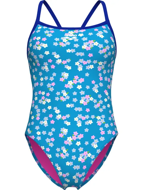 Arena Challenge Back One Piece - Flowers