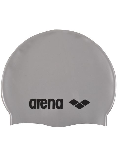 Arena Classic Silver Junior Silicone Swim Cap