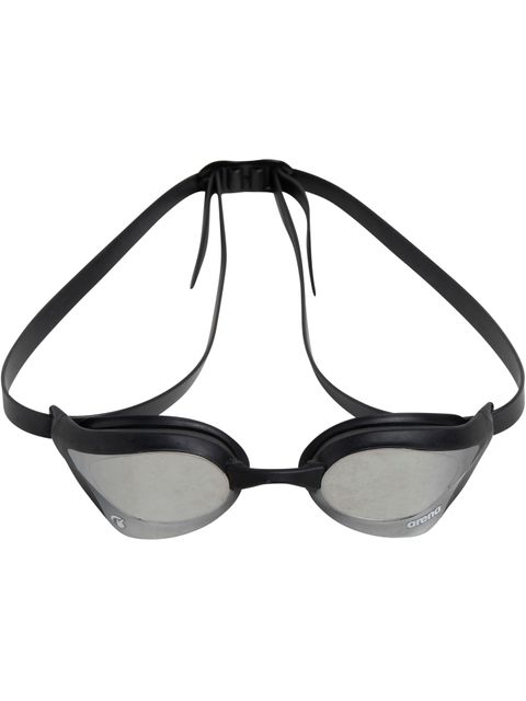 Arena Cobra Core Swipe Goggles - Silver Mirror/Black