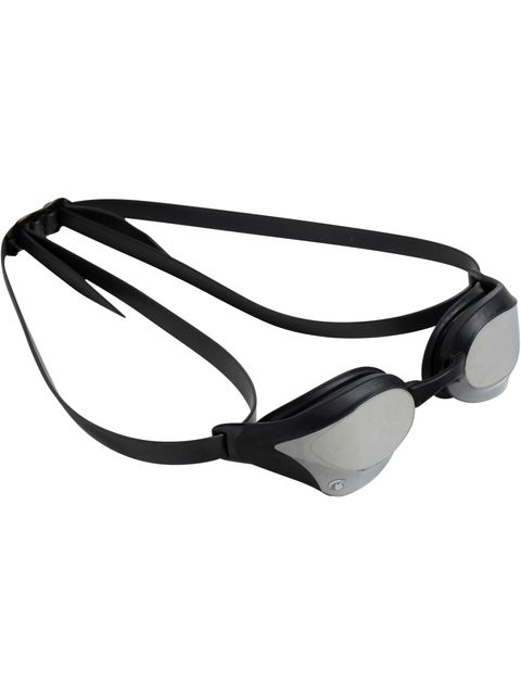 Arena Cobra Core Swipe Goggles - Silver Mirror/Black