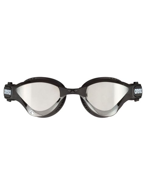 Arena Cobra Tri Swipe Goggles - Silver Mirror/Black