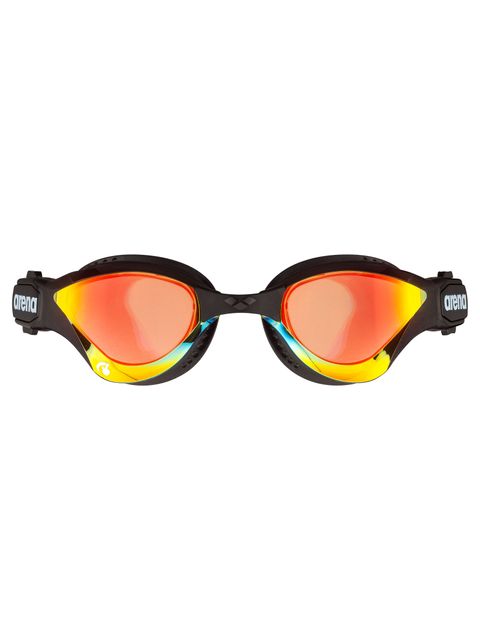 Arena Cobra Tri Swipe Goggles - Yellow Mirror/Black