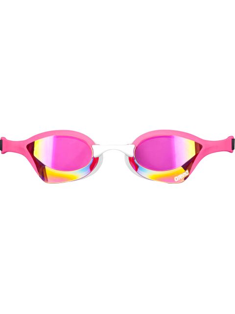 Arena Cobra Ultra Mirrored Goggles - Pink & Black