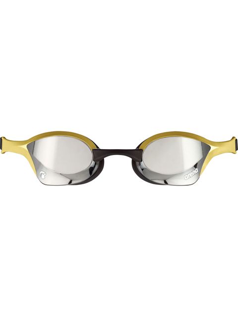 Arena Cobra Ultra Swipe Mirror Goggles - Silver & Gold