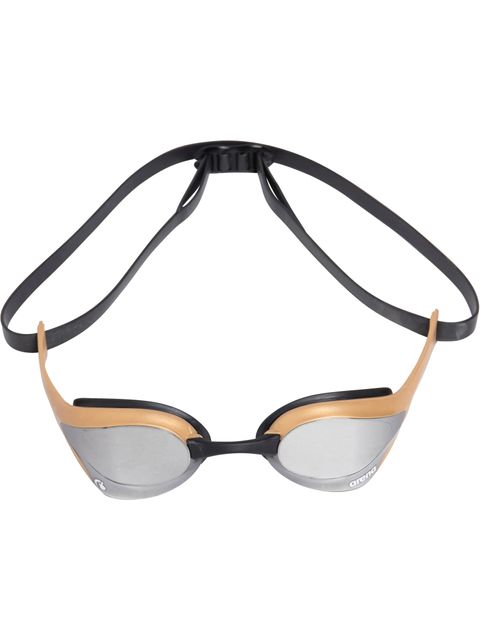 Arena Cobra Ultra Swipe Mirror Goggles - Silver & Gold