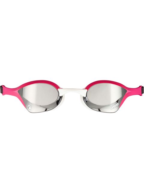 Arena Cobra Ultra Swipe Goggles - Silver Mirror/Pink