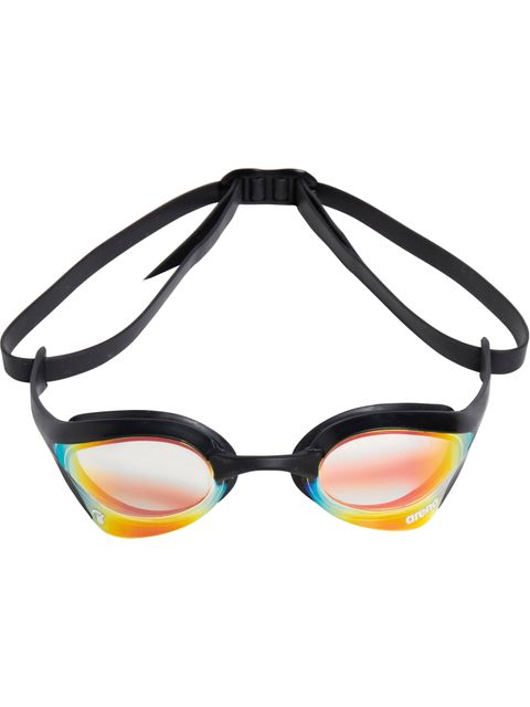 Arena Cobra Ultra Swipe Goggles - Yellow Mirror/Black