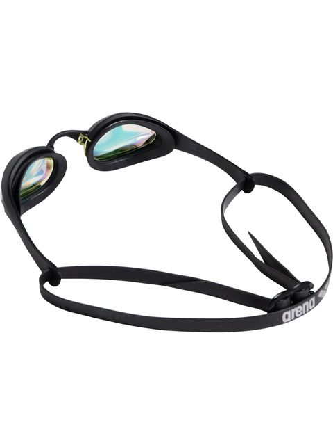 Arena Cobra Ultra Swipe Goggles - Yellow Mirror/Black