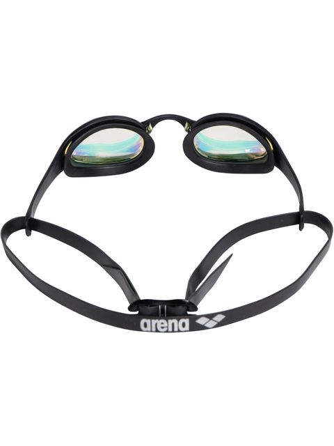 Arena Cobra Ultra Swipe Goggles - Yellow Mirror/Black