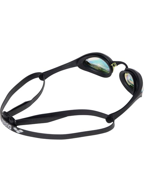 Arena Cobra Ultra Swipe Goggles - Yellow Mirror/Black
