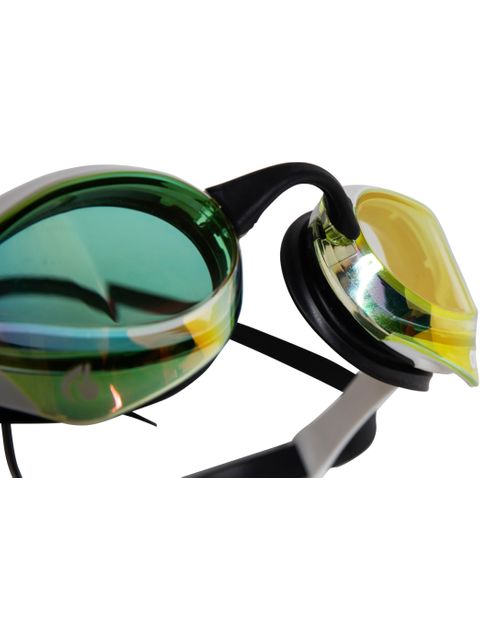 Arena Cobra Ultra Swipe Goggles - Yellow Mirror/White