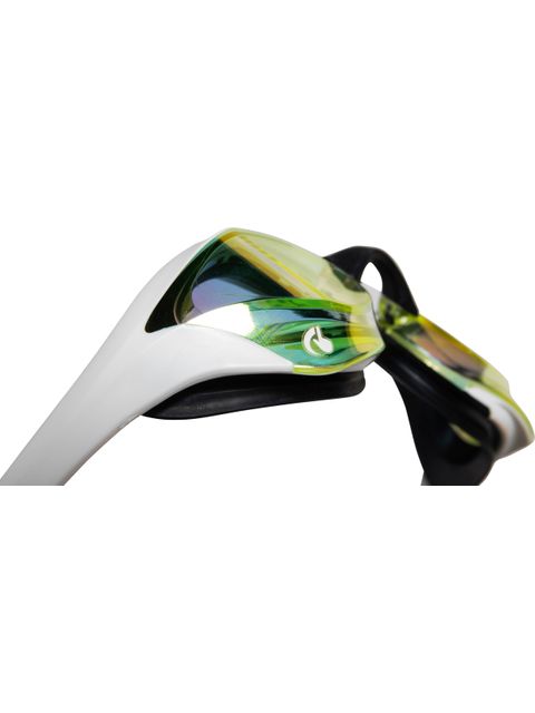 Arena Cobra Ultra Swipe Goggles - Yellow Mirror/White