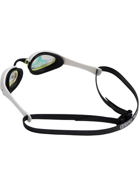 Arena Cobra Ultra Swipe Goggles - Yellow Mirror/White