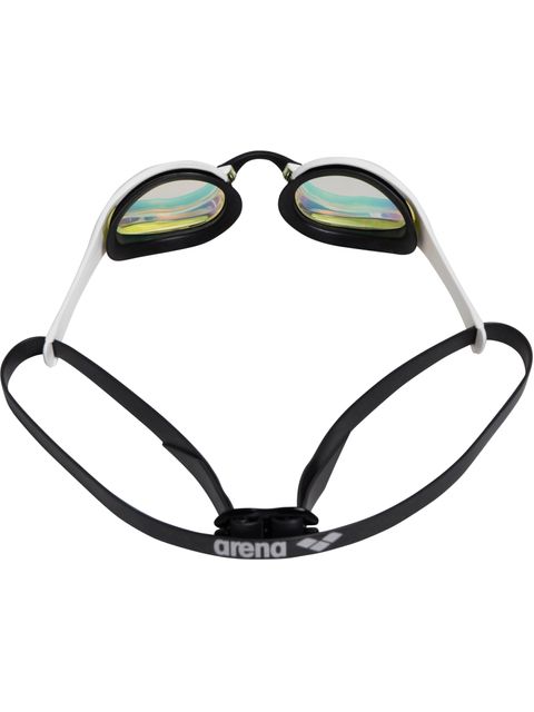 Arena Cobra Ultra Swipe Goggles - Yellow Mirror/White