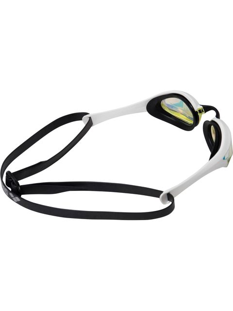 Arena Cobra Ultra Swipe Goggles - Yellow Mirror/White