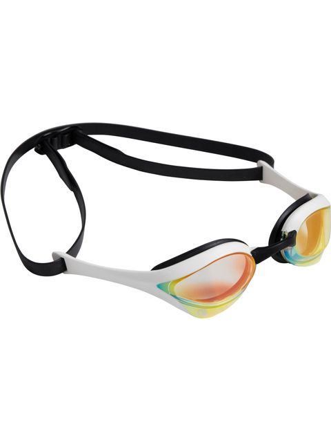 Arena Cobra Ultra Swipe Goggles - Yellow Mirror/White