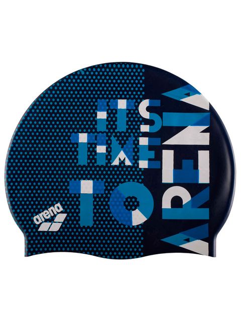 Arena Dashboard Navy Junior Silicone Swim Cap