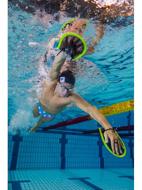 Arena Flex Hand Paddle Set - Black