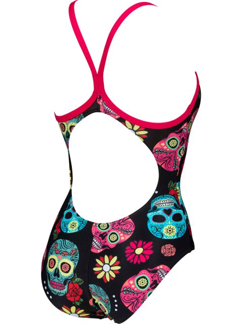 Arena Light Drop Back One Piece - Crazy Skulls Carnival